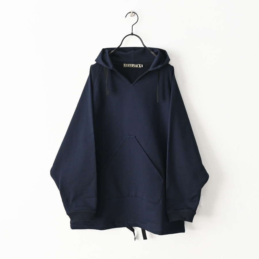 HAVERSACK ハイゲージ裏毛 ラグランパーカー
