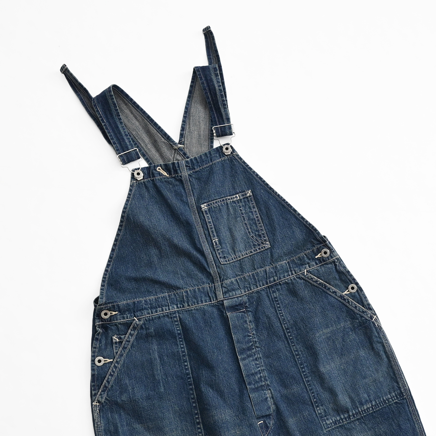chimala (チマラ) デニムオーバーオール - VINTAGE MEDIUM
