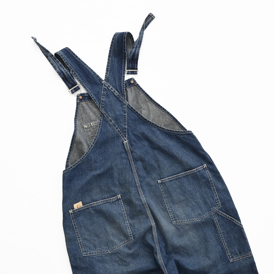 chimala (チマラ) デニムオーバーオール - VINTAGE MEDIUM