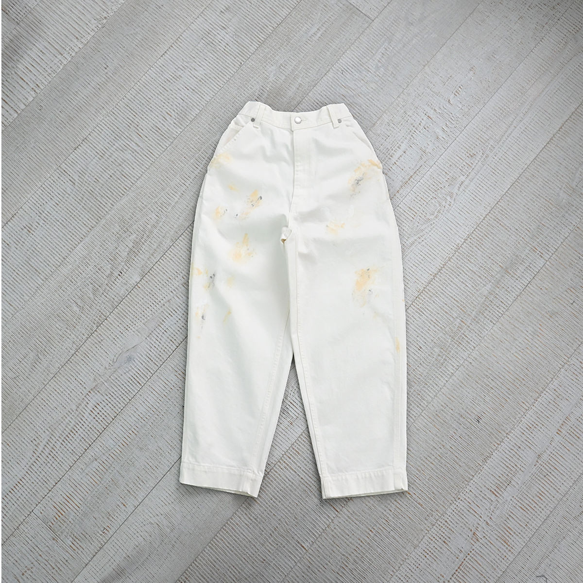 Oblada(オブラダ) PAINT SKATER JEANS