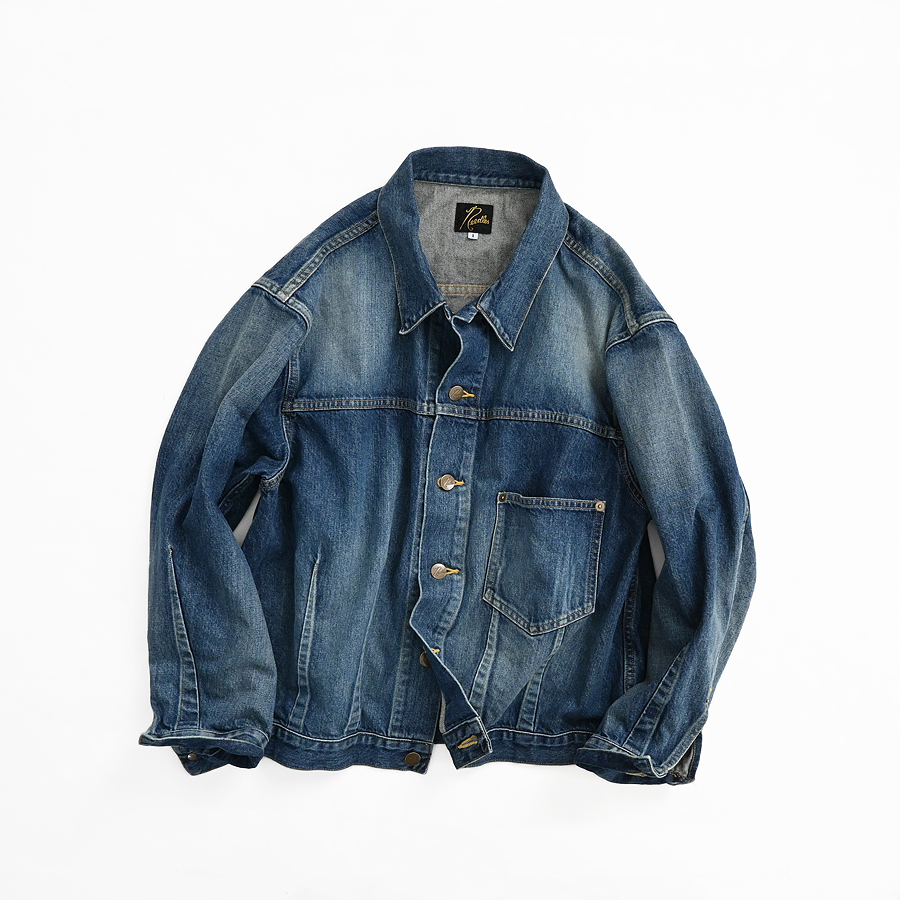 Needles (ニードルズ) Darts Bottom Jean Jacket - 12oz Denim（デニム