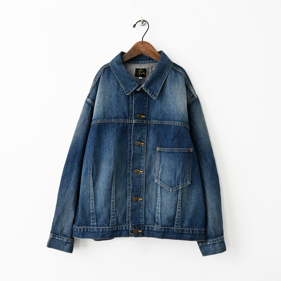 Needles (ニードルズ) Darts Bottom Jean Jacket - 12oz Denim（デニム