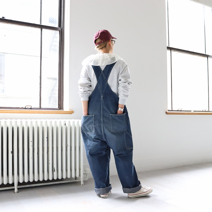 chimala (チマラ) デニムオーバーオール - VINTAGE MEDIUM