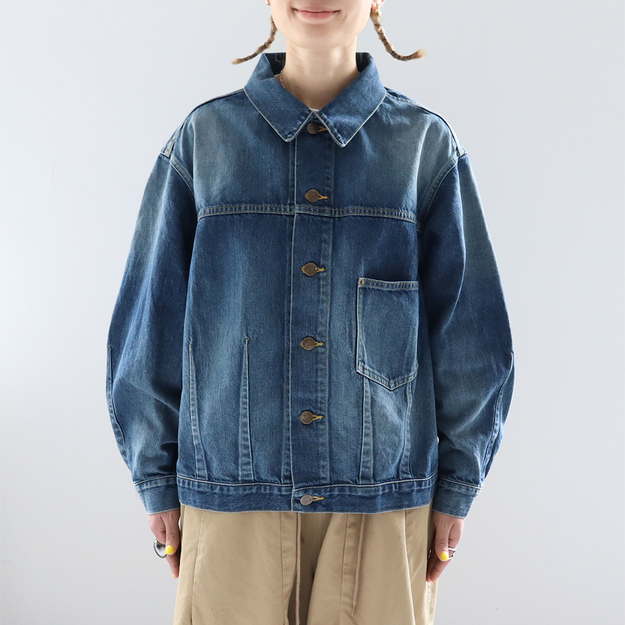 Needles (ニードルズ) Darts Bottom Jean Jacket - 12oz Denim（デニム