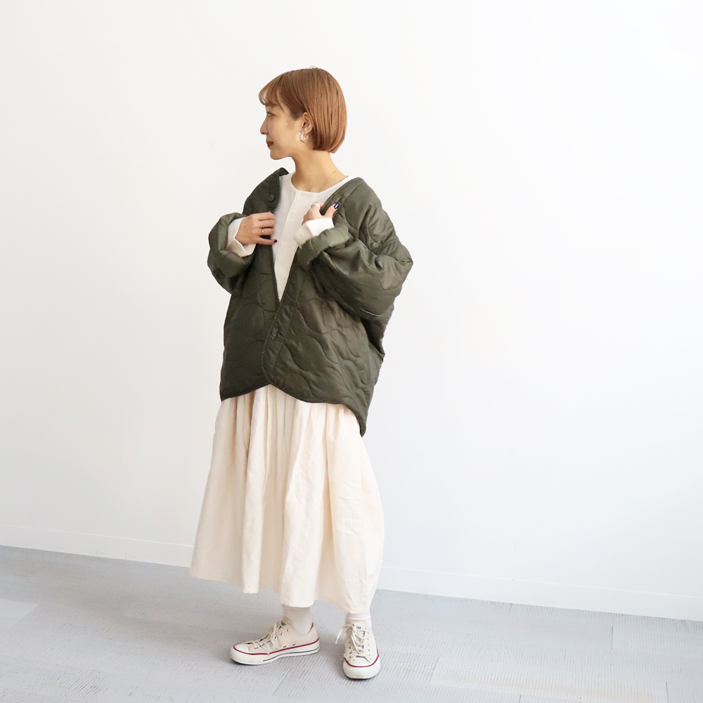 Ordinary fits(オーディナリーフィッツ） SMOCK ONEPIECE