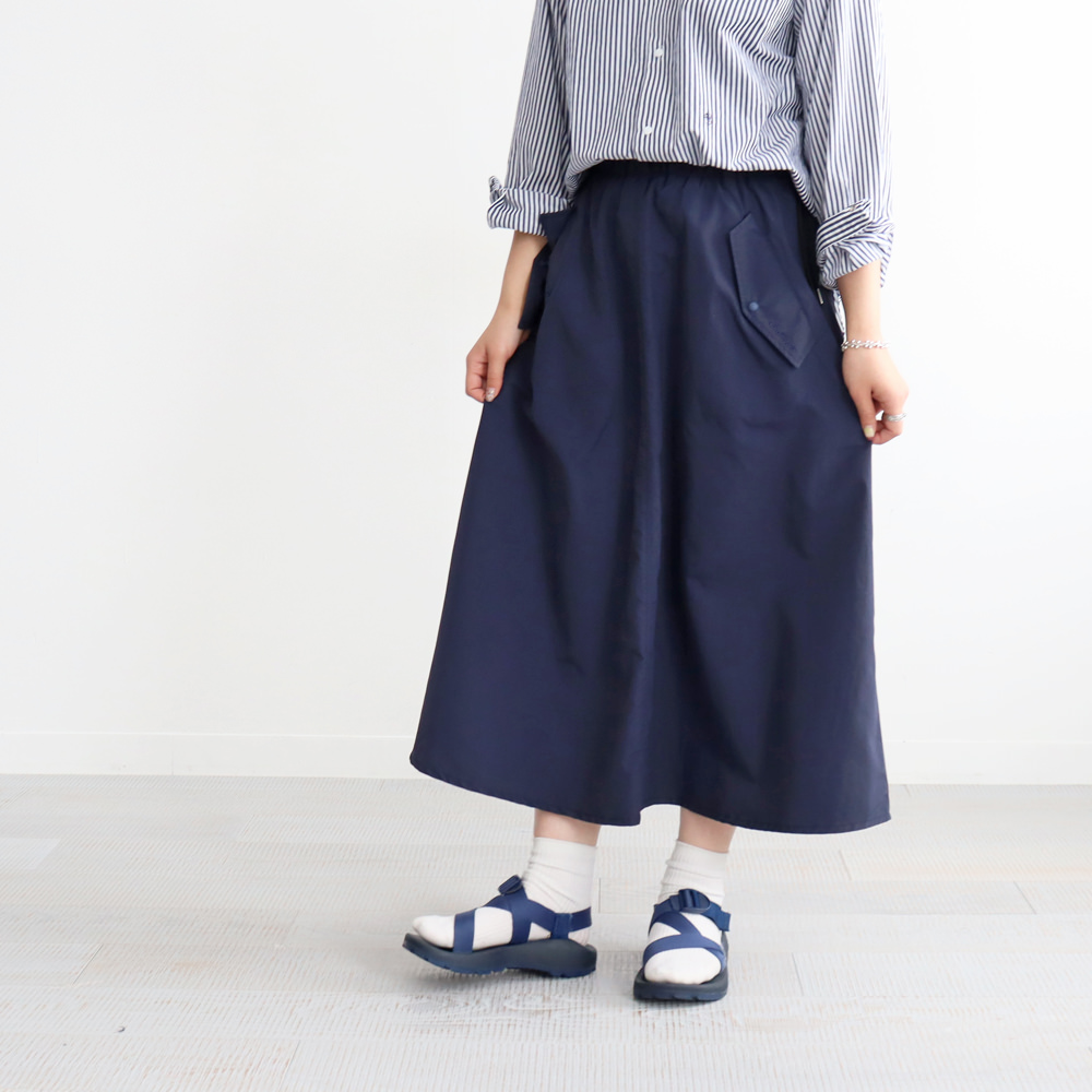 WILD THINGS(ワイルドシングス) SUPPLEX FLARE SKIRT | STRATO BLOG