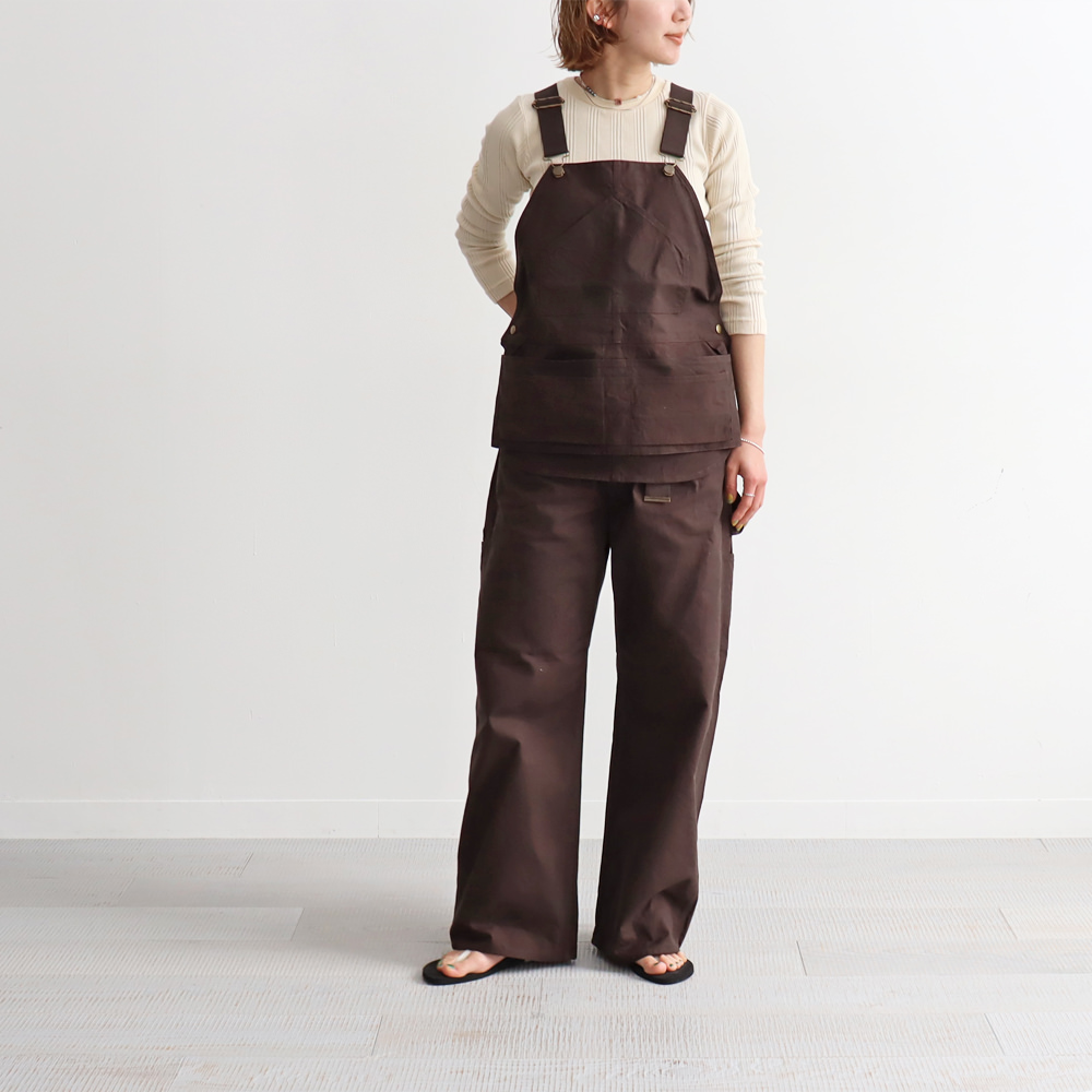 PHEENY(フィーニー) Cotton duck painter apron | STRATO BLOG