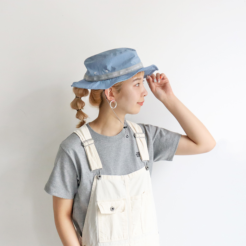 and wander(アンドワンダー) JQ tape hat | STRATO BLOG