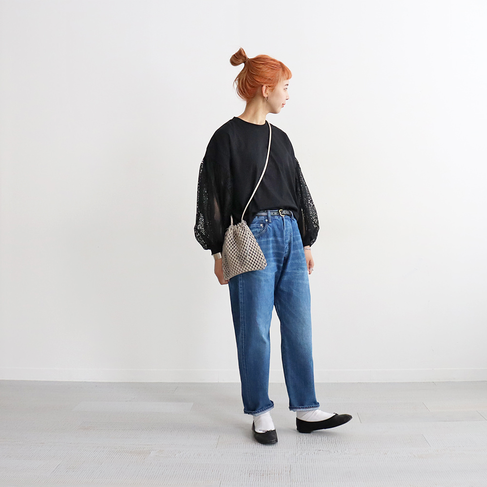 Ordinary fits(オーディナリーフィッツ） LOOSE ANKLE DENIM PANTS ...