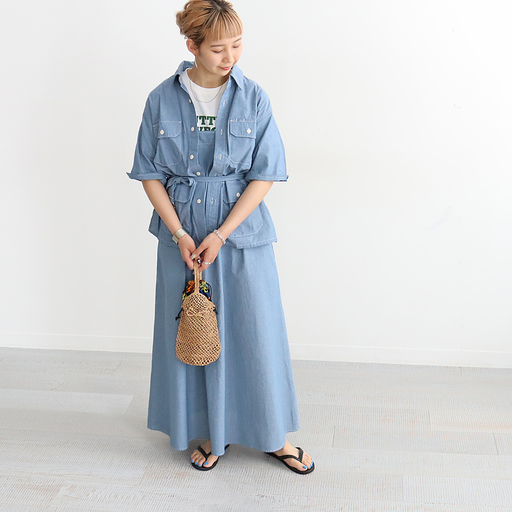 ENGINEERED GARMENTS(エンジニアードガーメンツ) S/S Bush shirt