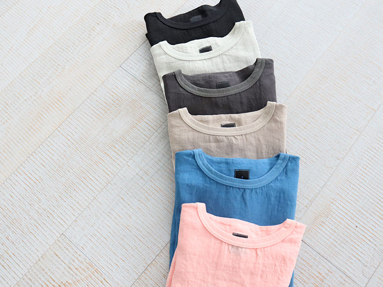 maillot　Linen Shirt-Tee (リネンシャツTee) MAS-22120