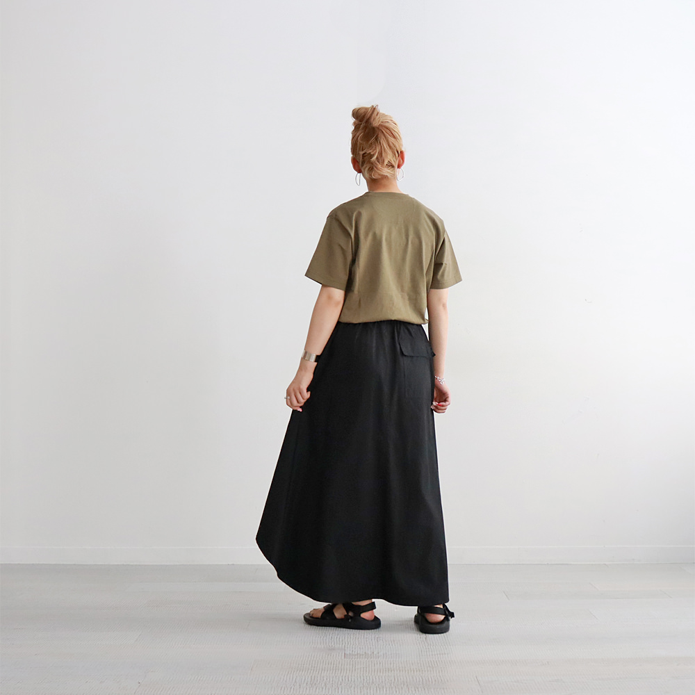 77circa(ナナナナサーカ) circa make wrap snow camo two way skirt