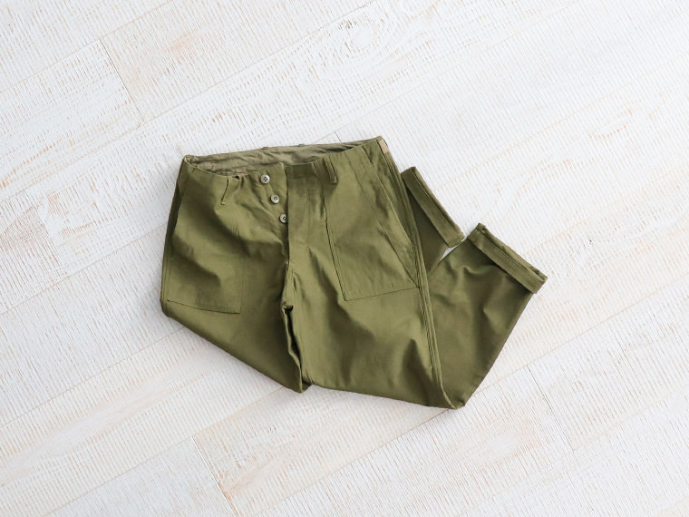 maillot(マイヨ) Military N/C Easy Baker Pants （ミリタリーナイロン