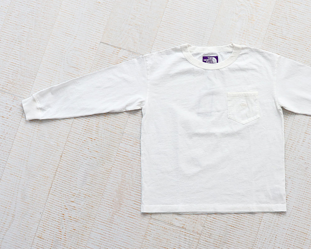 THE NORTH FACE PURPLE LABEL　7oz Long Sleeve Pocket Tee