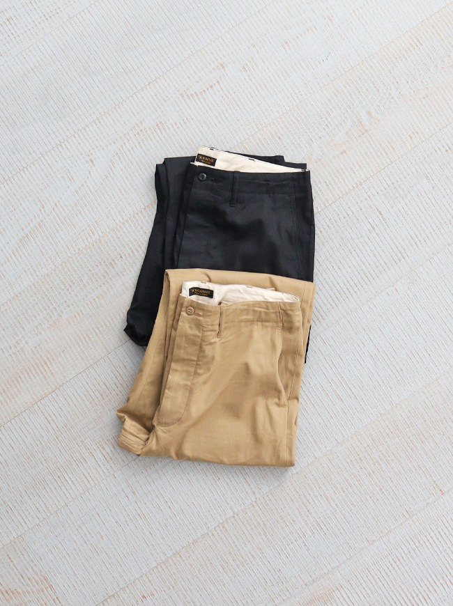 A VONTADE　Type 45 Chino Trousers – Wide Fit