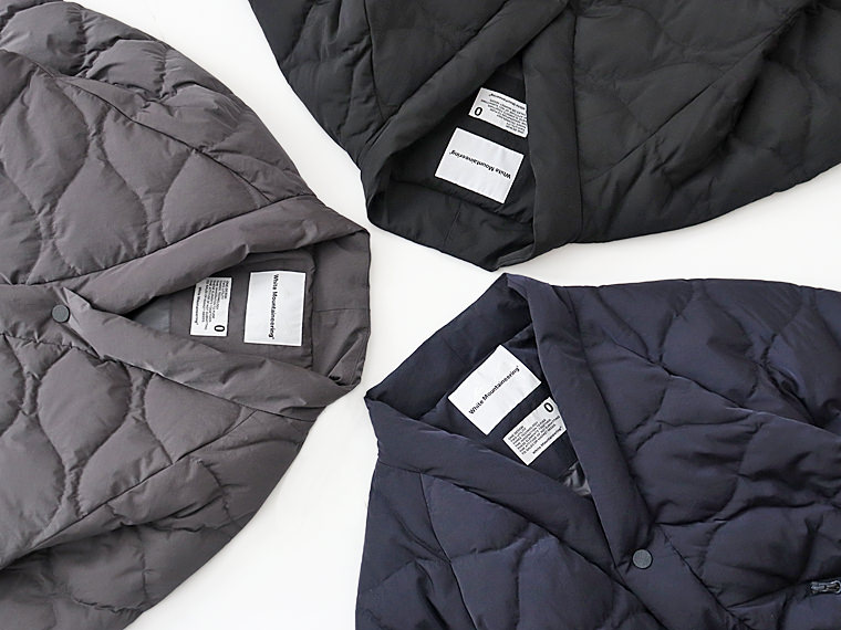 White Mountaineering (ホワイトマウンテニアリング) WM × TAION QUILTED HANTEN