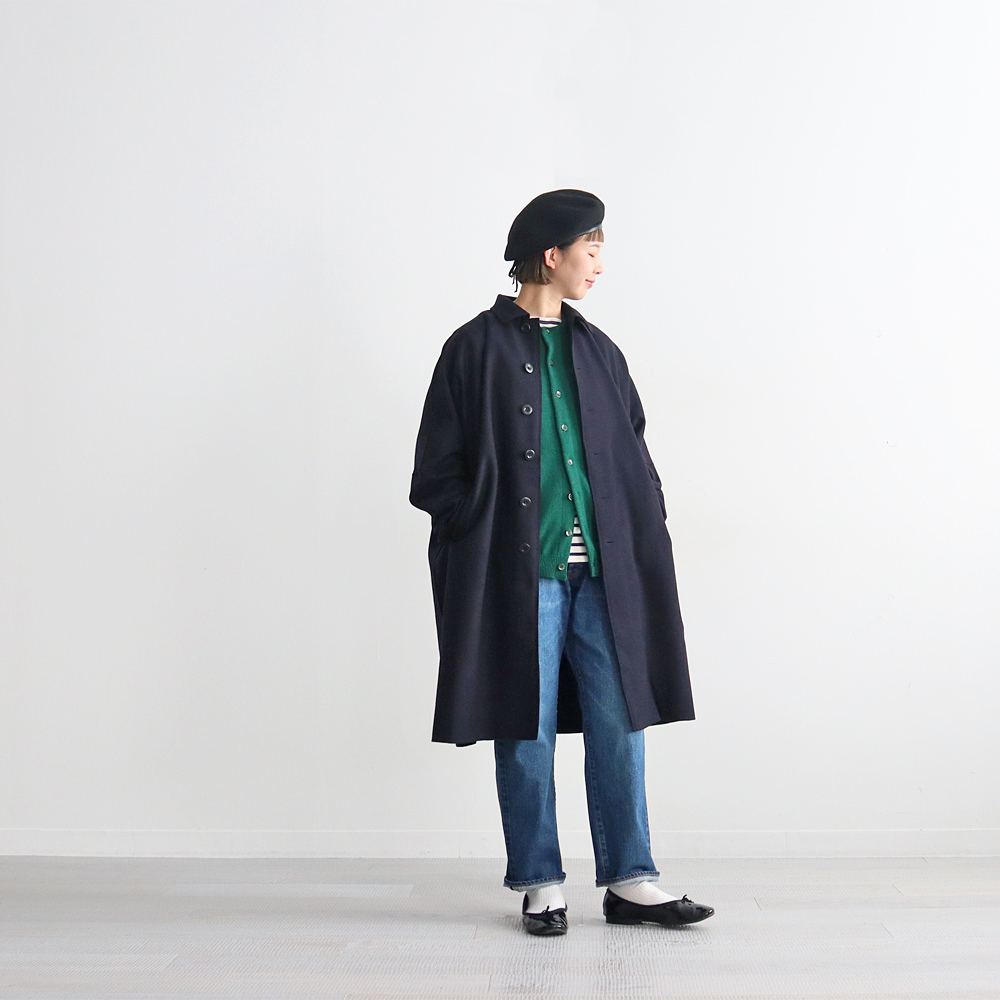 maillot mature(マイヨマチュア) Melton Lots Coat (メルトンロッツ