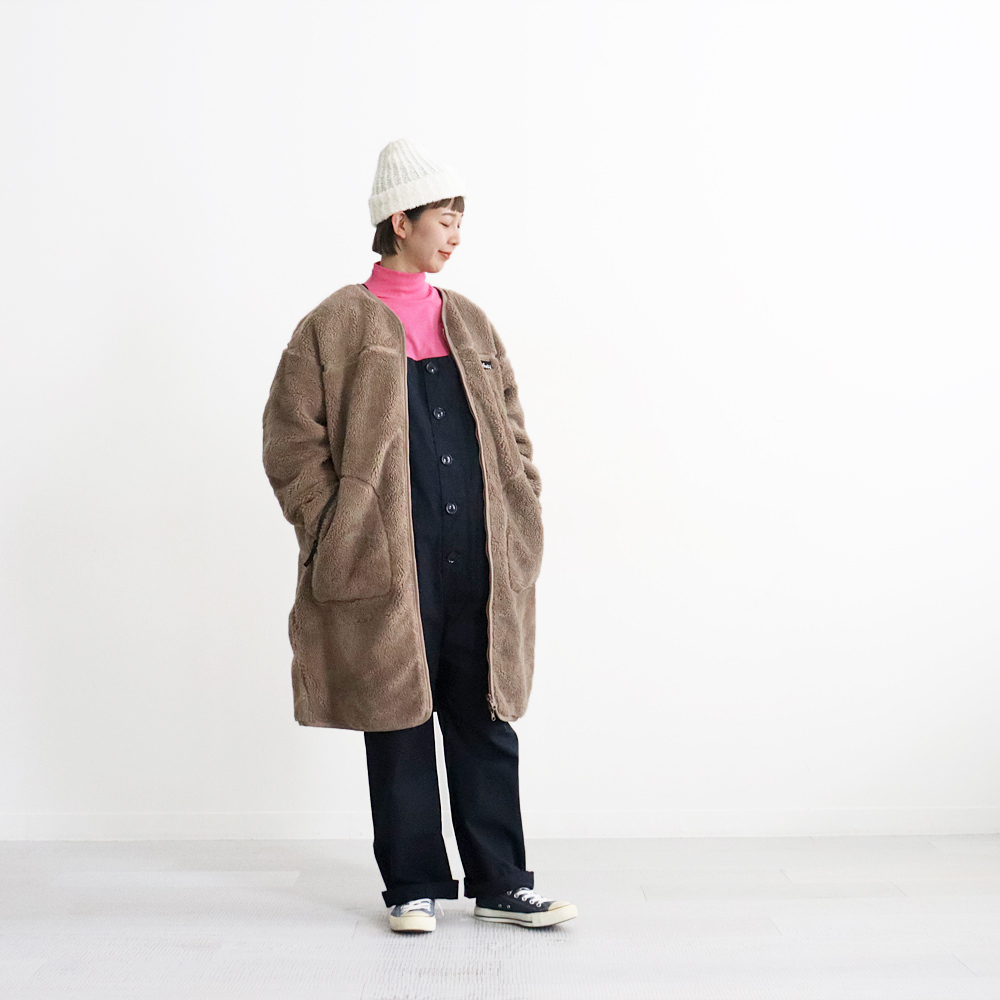 WILD THINGS(ワイルドシングス) FLUFFY BOA REVERSIBLE COAT