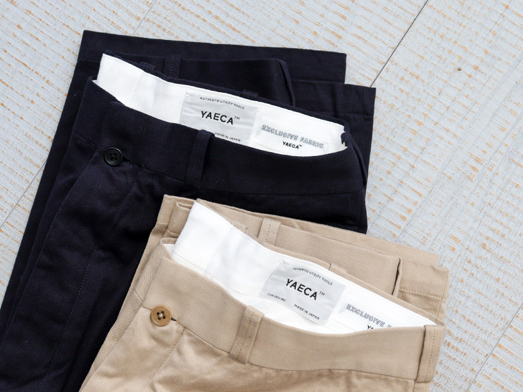 売り切り】YAECA WIDE CHINO CLOTH PANTS | tspea.org