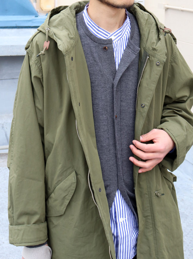 yaeca like wear M51パーカー OLIVE(BLOCKS) ヘルシ価格 メンズ