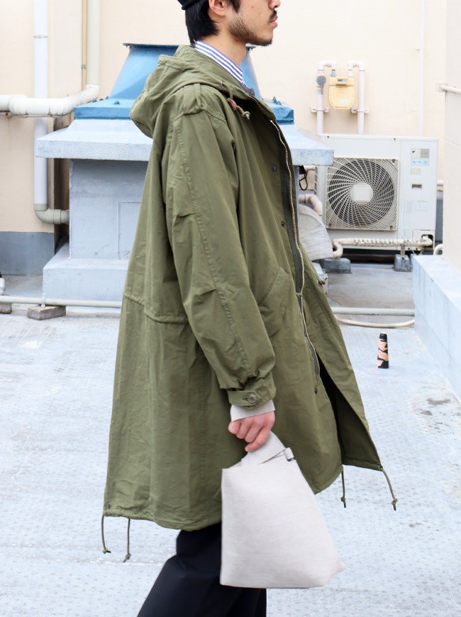 yaeca like wear M51パーカー OLIVE(BLOCKS) ヘルシ価格 メンズ