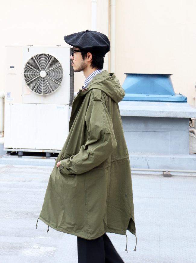 日本製/今治産 YAECA LIKE WEAR Mods coat モッズコート 40 | www