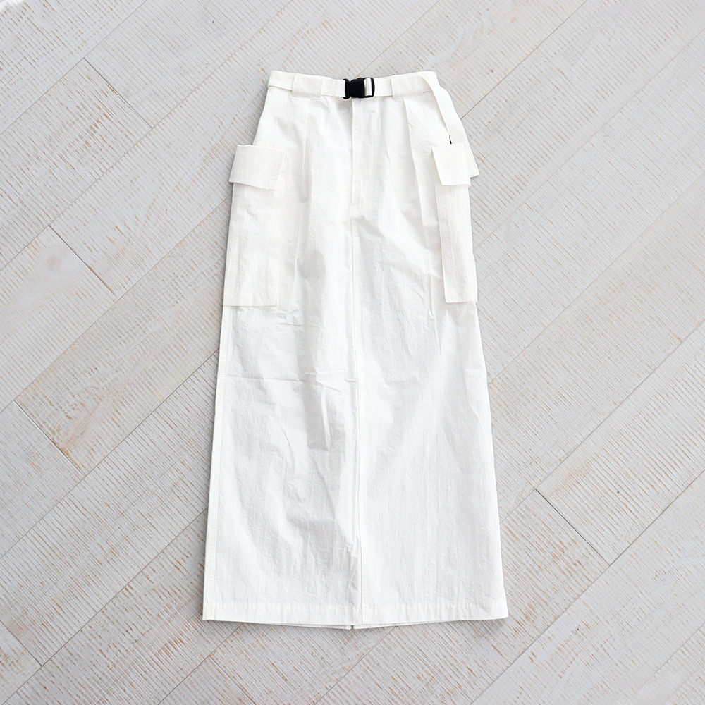 PHEENY(フィーニー) Cotton nylon dump military skirt