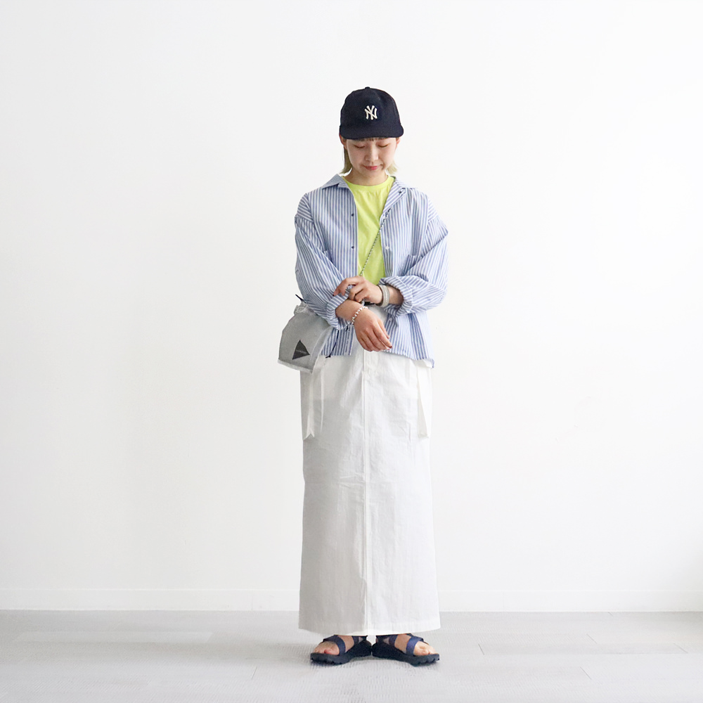 PHEENY(フィーニー) Cotton nylon dump military skirt