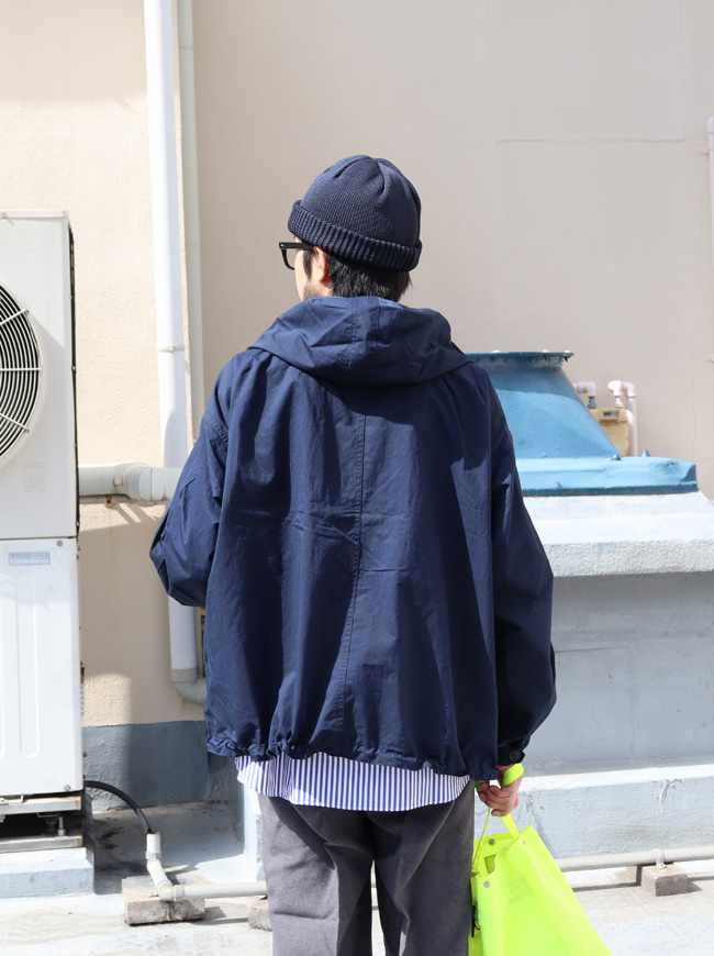 華麗 セダンオールパーパス NYCO Hooded Jacket ブラック 23SS photo