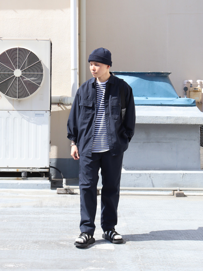 ナナミカ Utility Light Wind Shirt 23ss トップス シャツ トップス