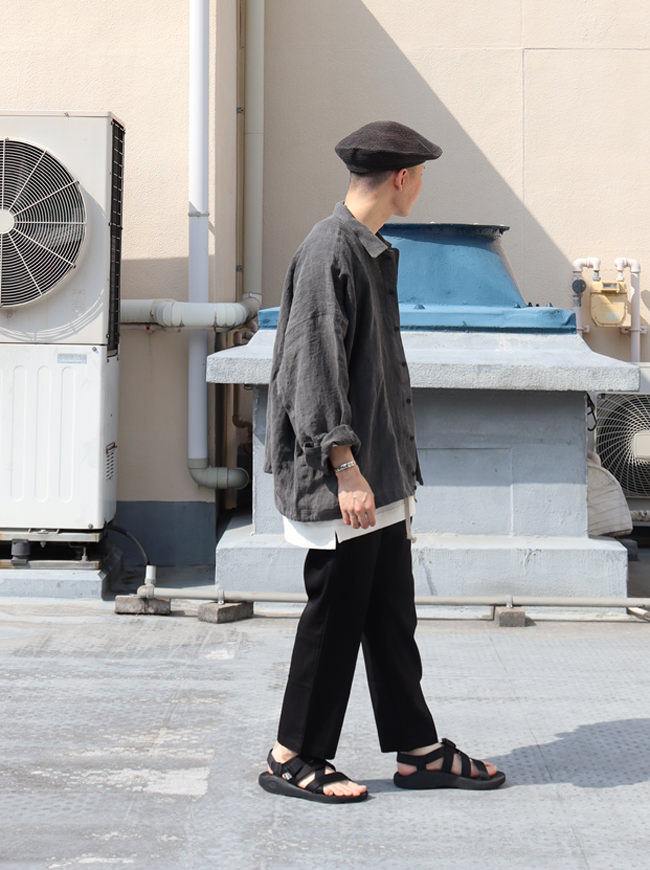 毎回完売 O BOMBER project O-PROJECT / -FLAX BOMBER LAWN SHIRTS