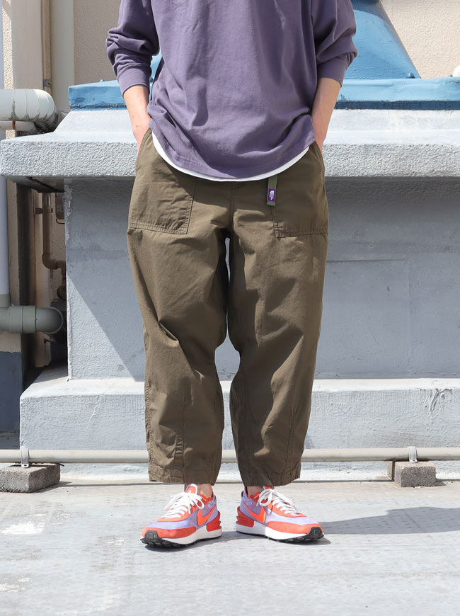 Ripstop Wide Cropped Pants NT5316N - ワークパンツ