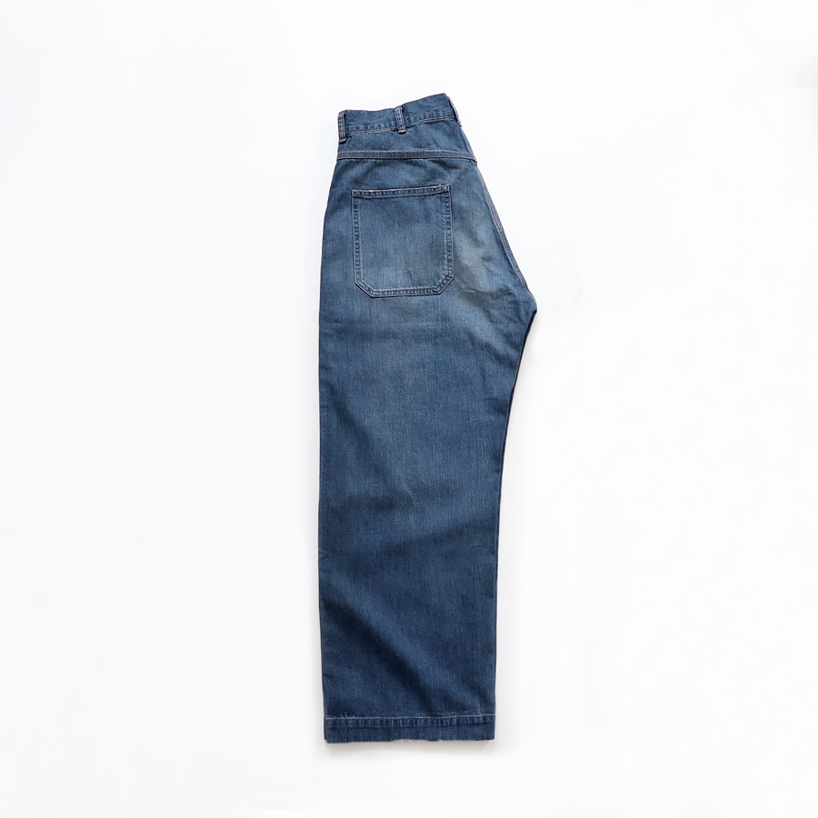 チマラ DENIM US ARMY DECK PANTS-