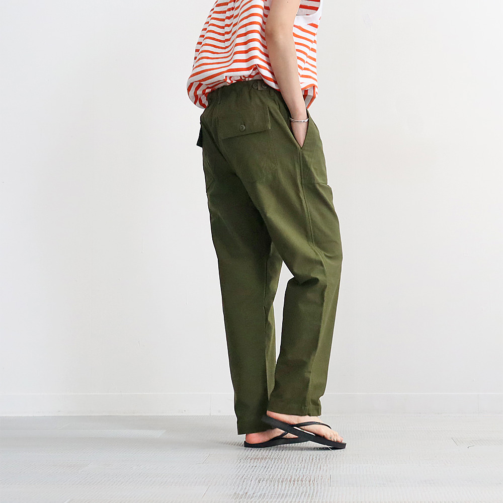 maillot(マイヨ) Military N/C Easy Baker Pants （ミリタリーナイロン